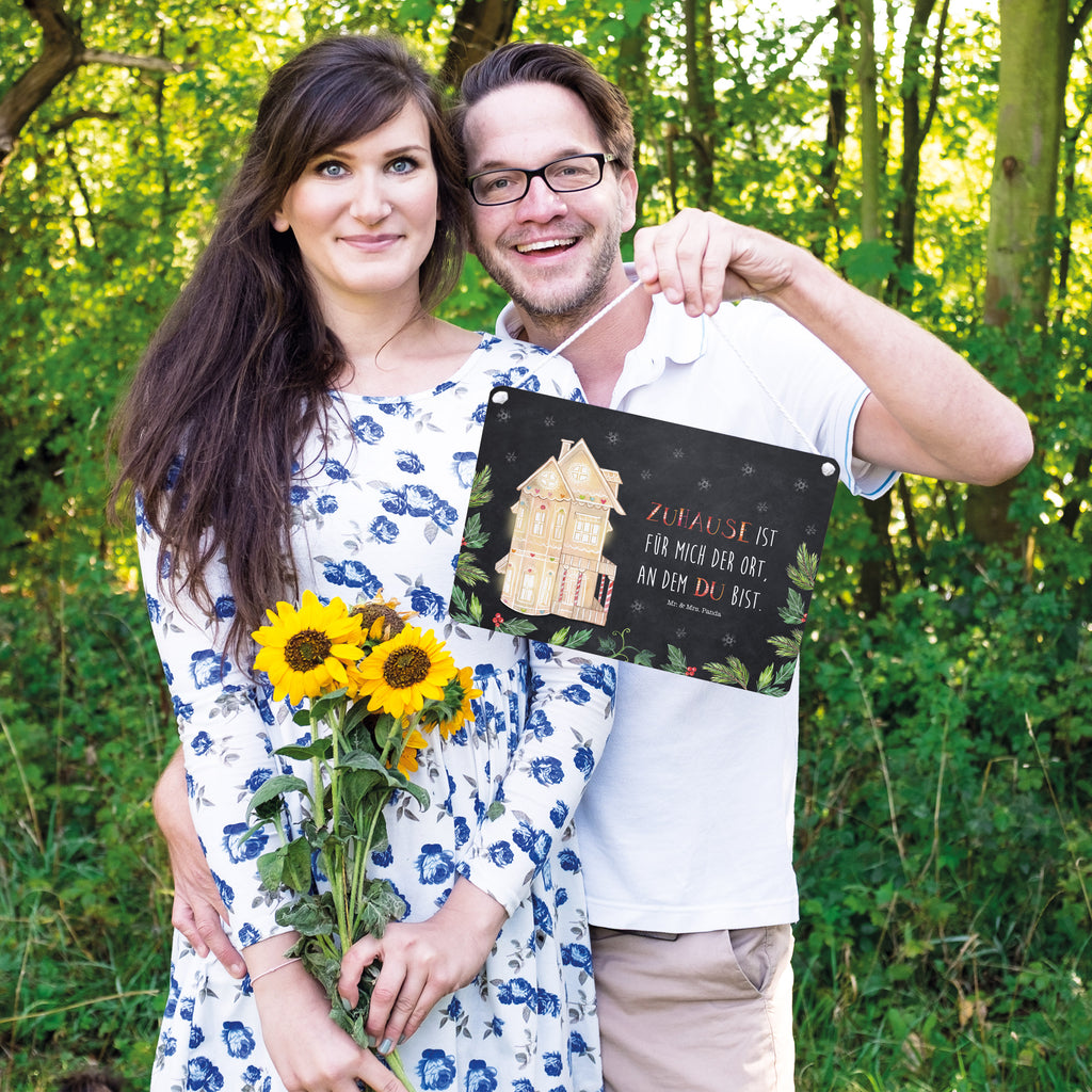 Deko Schild Lebkuchenhaus Dekoschild, Deko Schild, Schild, Tür Schild, Türschild, Holzschild, Wandschild, Wanddeko, Winter, Weihnachten, Weihnachtsdeko, Nikolaus, Advent, Heiligabend, Wintermotiv