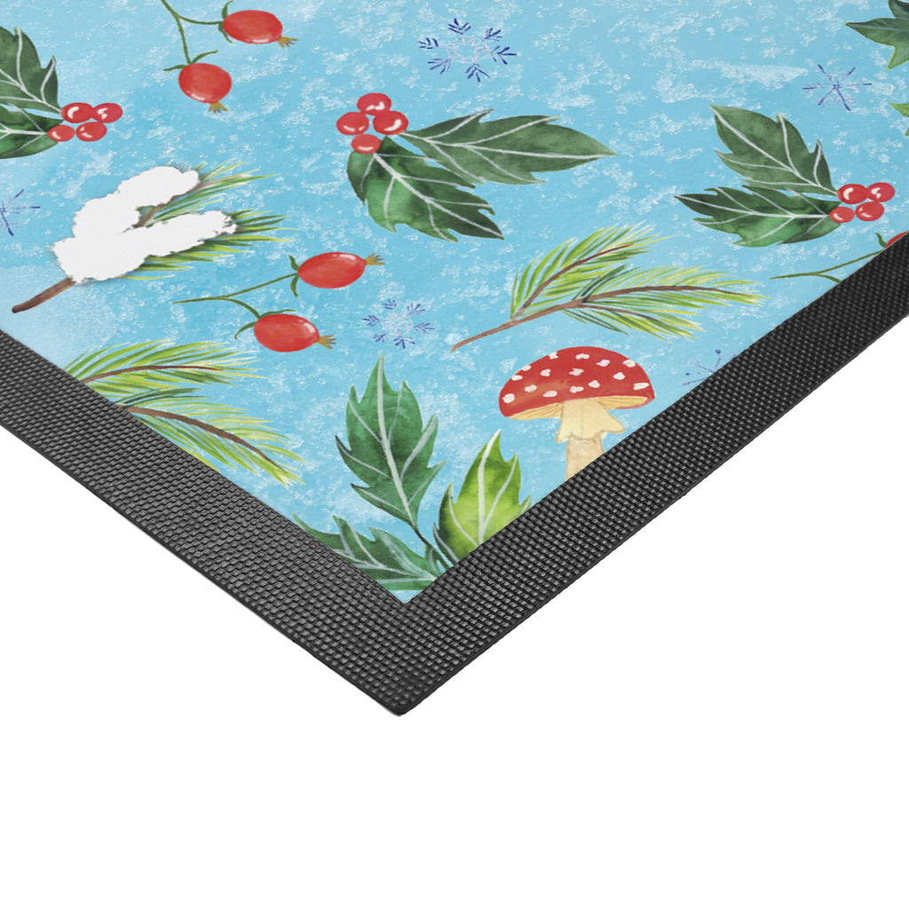 Fußmatte Axolotl Glücklich  Türvorleger, Schmutzmatte, Fußabtreter, Matte, Schmutzfänger, Fußabstreifer, Schmutzfangmatte, Türmatte, Motivfußmatte,  Haustürmatte, Vorleger  Winter, Weihnachten, Weihnachtsdeko, Nikolaus, Advent, Heiligabend, Wintermotiv