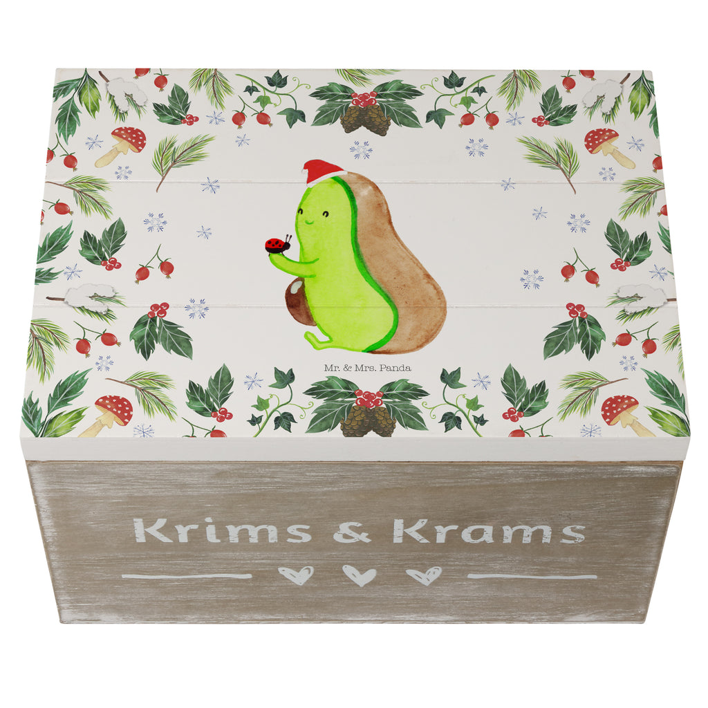 Holzkiste Avocado kleine Dinge Holzkiste, Kiste, Schatzkiste, Truhe, Schatulle, XXL, Erinnerungsbox, Erinnerungskiste, Dekokiste, Aufbewahrungsbox, Winter, Weihnachten, Weihnachtsdeko, Nikolaus, Advent, Heiligabend, Wintermotiv