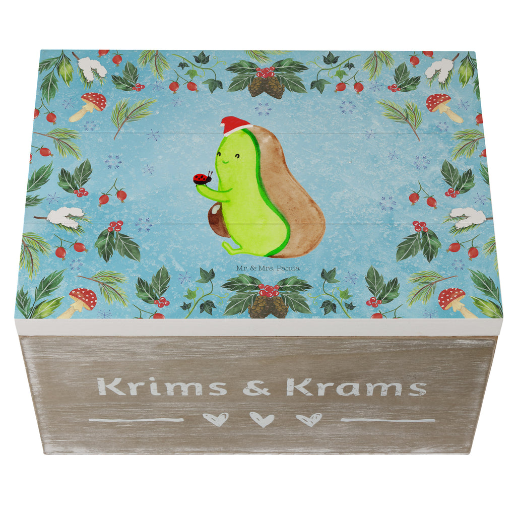 Holzkiste Avocado kleine Dinge Holzkiste, Kiste, Schatzkiste, Truhe, Schatulle, XXL, Erinnerungsbox, Erinnerungskiste, Dekokiste, Aufbewahrungsbox, Winter, Weihnachten, Weihnachtsdeko, Nikolaus, Advent, Heiligabend, Wintermotiv