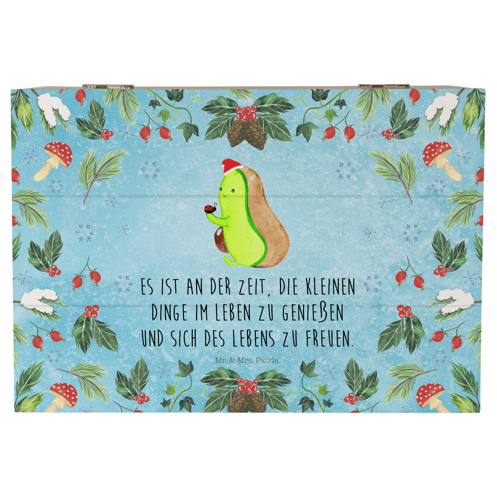 Holzkiste Avocado kleine Dinge Holzkiste, Kiste, Schatzkiste, Truhe, Schatulle, XXL, Erinnerungsbox, Erinnerungskiste, Dekokiste, Aufbewahrungsbox, Winter, Weihnachten, Weihnachtsdeko, Nikolaus, Advent, Heiligabend, Wintermotiv