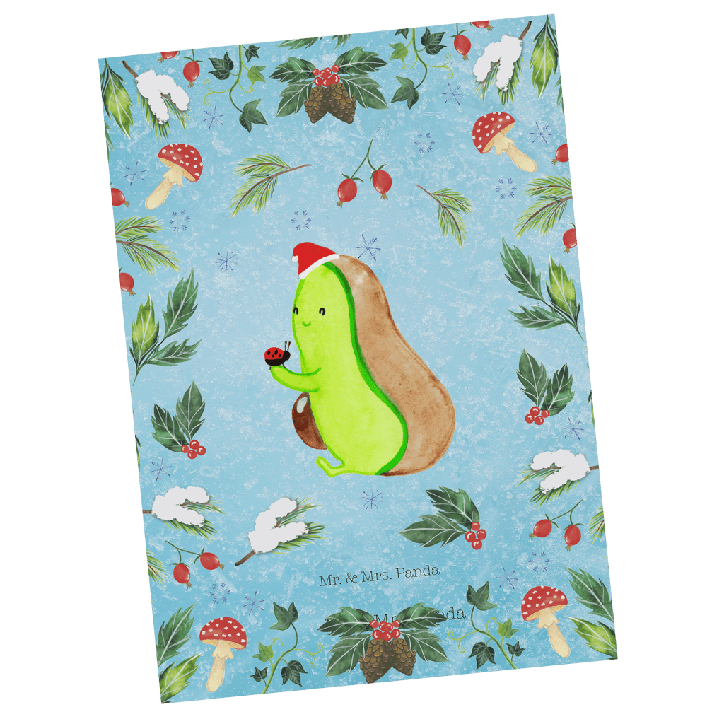 Postkarte Avocado kleine Dinge Geschenkkarte, Grußkarte, Karte, Einladung, Ansichtskarte, Geburtstagskarte, Einladungskarte, Winter, Weihnachten, Weihnachtsdeko, Nikolaus, Advent, Heiligabend, Wintermotiv