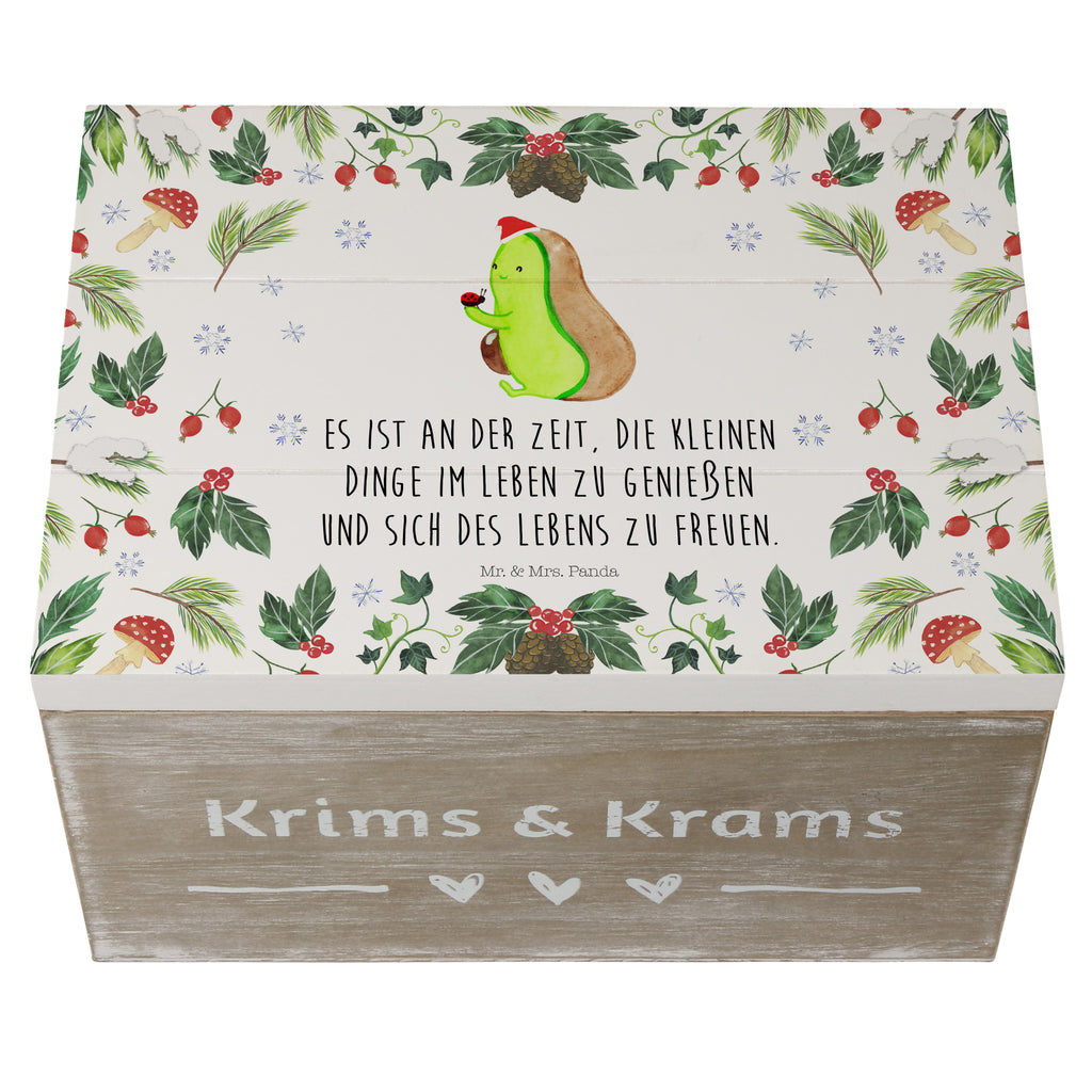 Holzkiste Avocado kleine Dinge Holzkiste, Kiste, Schatzkiste, Truhe, Schatulle, XXL, Erinnerungsbox, Erinnerungskiste, Dekokiste, Aufbewahrungsbox, Winter, Weihnachten, Weihnachtsdeko, Nikolaus, Advent, Heiligabend, Wintermotiv