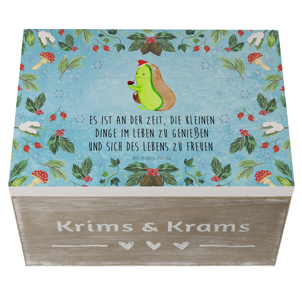 Holzkiste Avocado kleine Dinge Holzkiste, Kiste, Schatzkiste, Truhe, Schatulle, XXL, Erinnerungsbox, Erinnerungskiste, Dekokiste, Aufbewahrungsbox, Winter, Weihnachten, Weihnachtsdeko, Nikolaus, Advent, Heiligabend, Wintermotiv