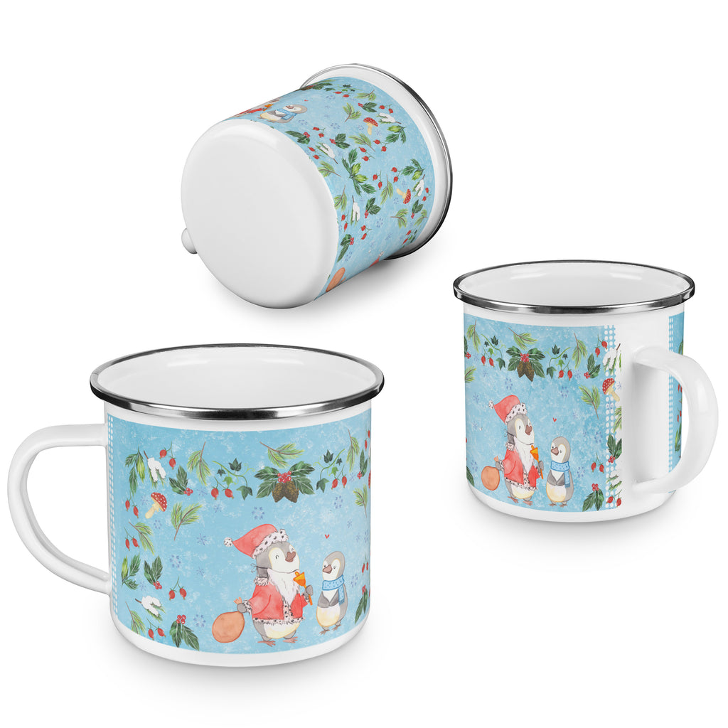 Camping Emaille Tasse Pinguin Wunschliste Campingtasse, Trinkbecher, Metalltasse, Outdoor Tasse, Emaille Trinkbecher, Blechtasse Outdoor, Emaille Campingbecher, Edelstahl Trinkbecher, Metalltasse für Camping, Kaffee Blechtasse, Camping Tasse Metall, Winter, Weihnachten, Weihnachtsdeko, Nikolaus, Advent, Heiligabend, Wintermotiv
