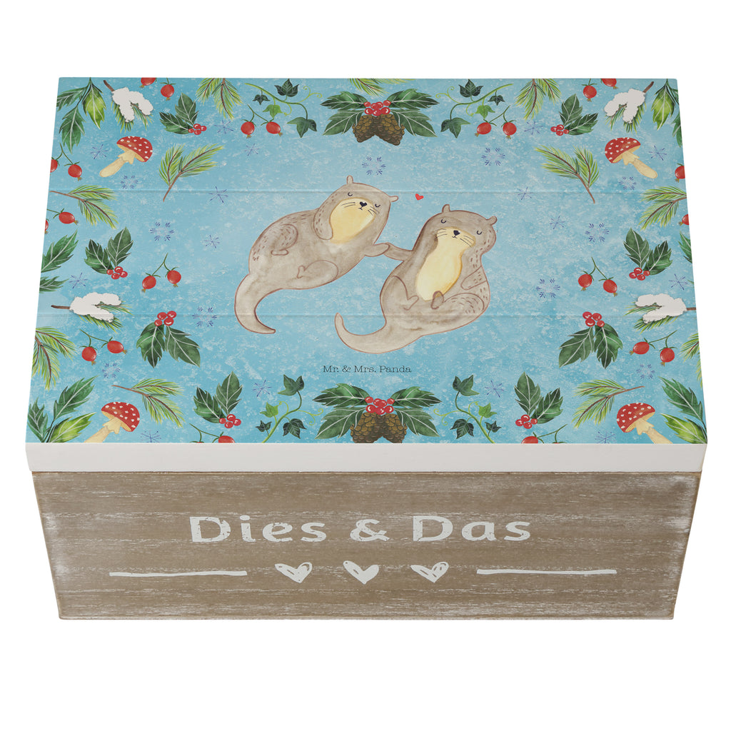 Holzkiste Otter Glühweinstand Holzkiste, Kiste, Schatzkiste, Truhe, Schatulle, XXL, Erinnerungsbox, Erinnerungskiste, Dekokiste, Aufbewahrungsbox, Winter, Weihnachten, Weihnachtsdeko, Nikolaus, Advent, Heiligabend, Wintermotiv