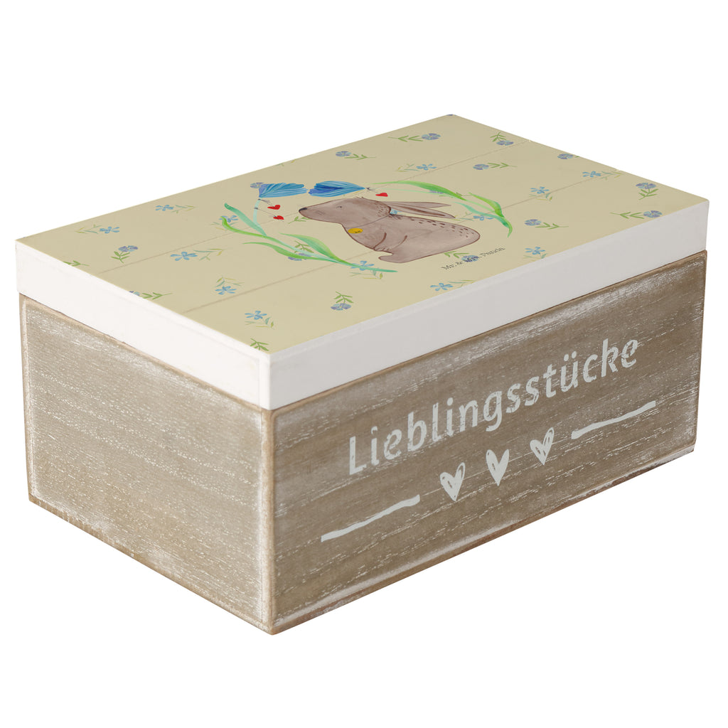 Holzkiste Hase Blume Holzkiste, Kiste, Schatzkiste, Truhe, Schatulle, XXL, Erinnerungsbox, Erinnerungskiste, Dekokiste, Aufbewahrungsbox, Ostern, Osterhase, Ostergeschenke, Osternest, Osterdeko, Geschenk zu Ostern, Hase, Kaninchen, Kind, Taufe, Taufgeschenk, Geburt, Schwangerschaft, erstes Kind, Kindergeburtstag, Geburtstag, Hoffnung, Träume