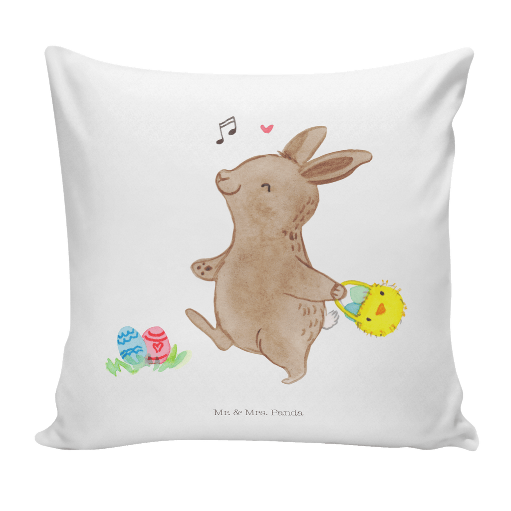 40x40 Kissen Hase Eiersuche Kissenhülle, Kopfkissen, Sofakissen, Dekokissen, Motivkissen, Ostern, Osterhase, Ostergeschenke, Osternest, Osterdeko, Geschenk zu Ostern
