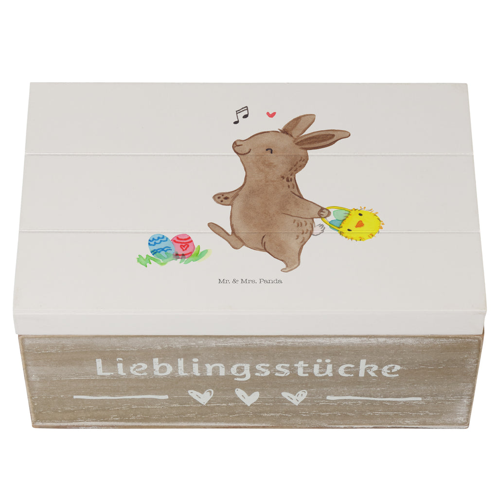 Holzkiste Hase Eiersuche Holzkiste, Kiste, Schatzkiste, Truhe, Schatulle, XXL, Erinnerungsbox, Erinnerungskiste, Dekokiste, Aufbewahrungsbox, Ostern, Osterhase, Ostergeschenke, Osternest, Osterdeko, Geschenk zu Ostern