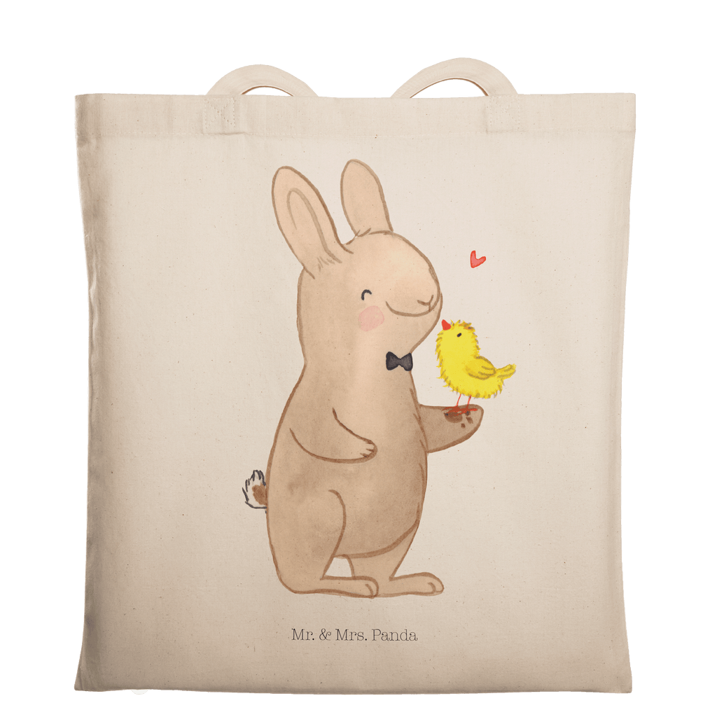 Tragetasche Hase mit Küken Beuteltasche, Beutel, Einkaufstasche, Jutebeutel, Stoffbeutel, Ostern, Osterhase, Ostergeschenke, Osternest, Osterdeko, Geschenk zu Ostern