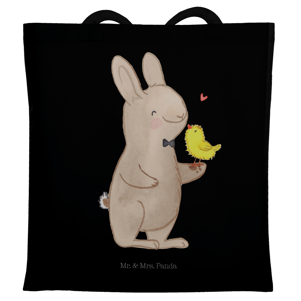 Tragetasche Hase mit Küken Beuteltasche, Beutel, Einkaufstasche, Jutebeutel, Stoffbeutel, Ostern, Osterhase, Ostergeschenke, Osternest, Osterdeko, Geschenk zu Ostern