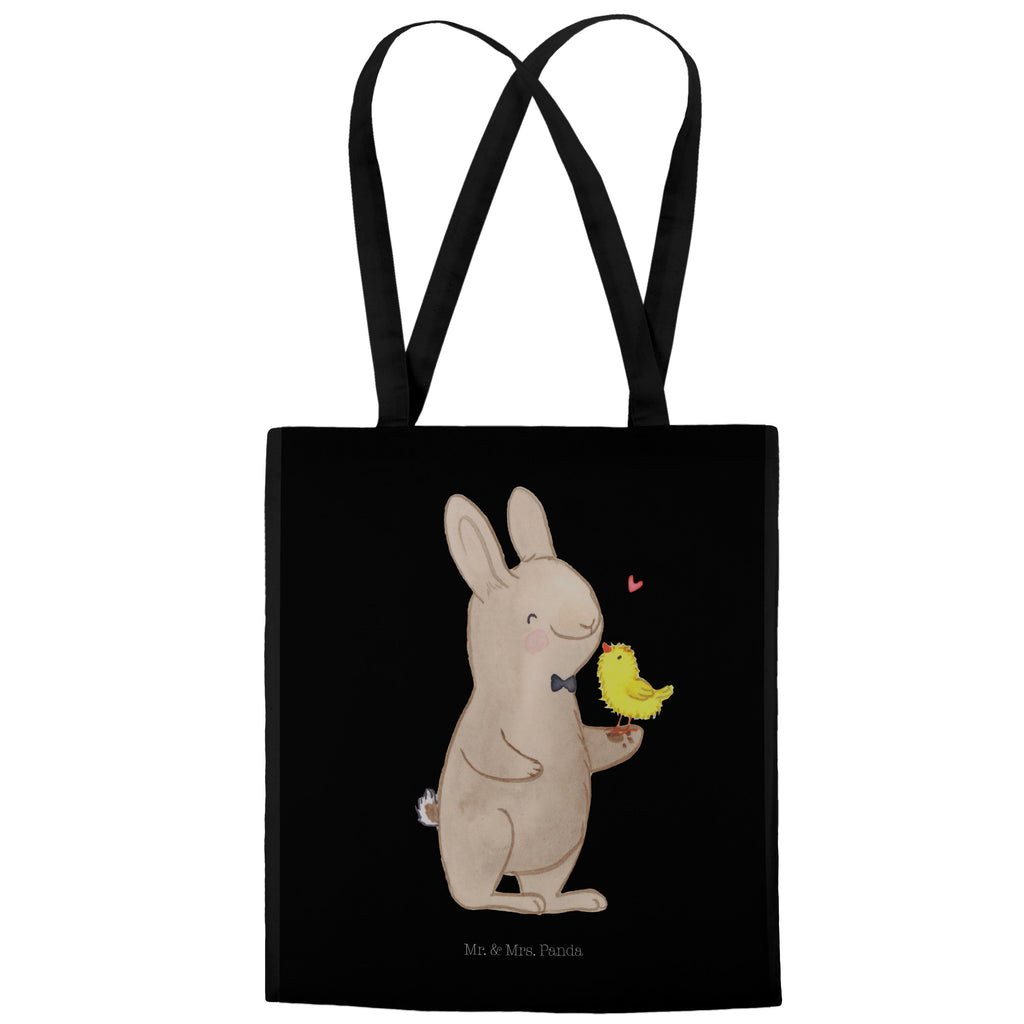Tragetasche Hase mit Küken Beuteltasche, Beutel, Einkaufstasche, Jutebeutel, Stoffbeutel, Ostern, Osterhase, Ostergeschenke, Osternest, Osterdeko, Geschenk zu Ostern