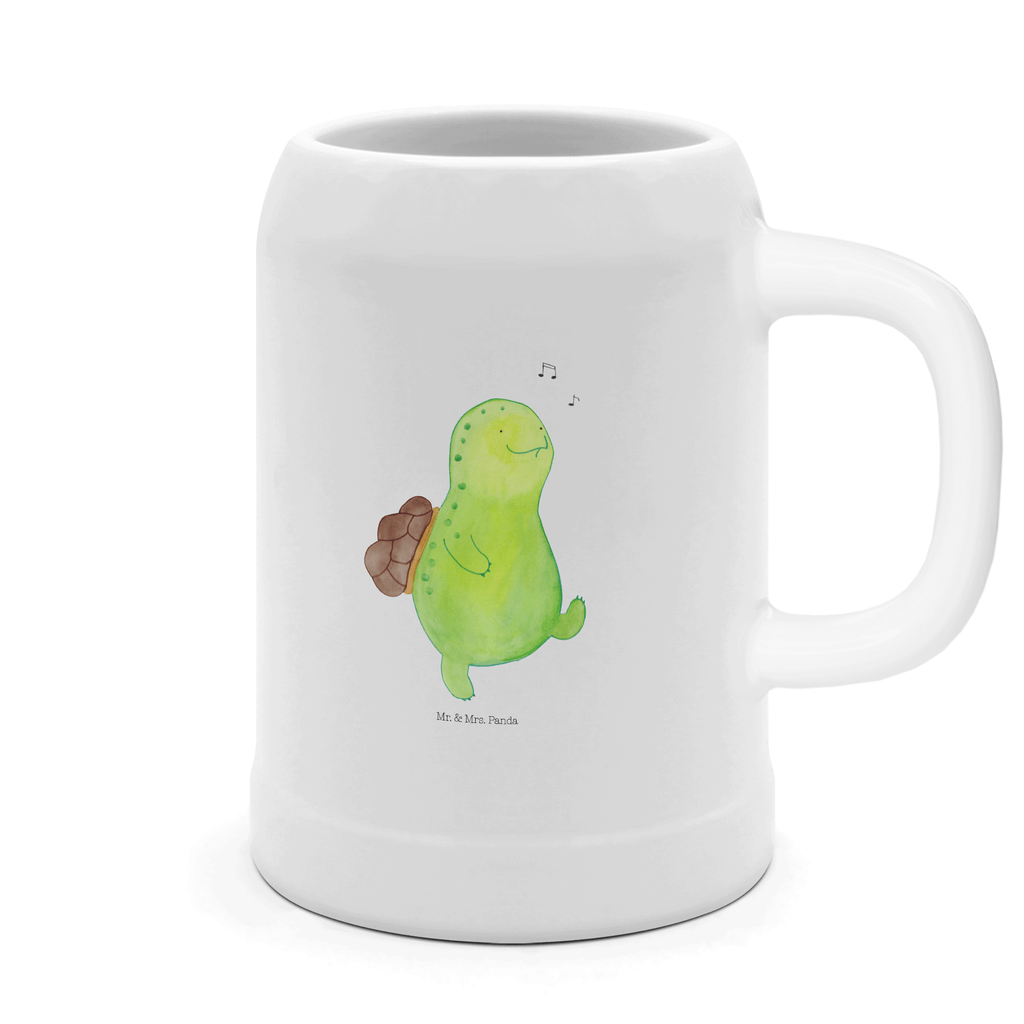 Bierkrug Schildkröte pfeift Bierkrug, Bierkrüge, Bierkrug Steingut, Steinkrüge, 0, 5 l, 500ml, Krug, Schildkröte, Schildi, Schildkröten, fröhlich, Glück, Motivation, Lebensfreude, Depression, Trennung, Neuanfang