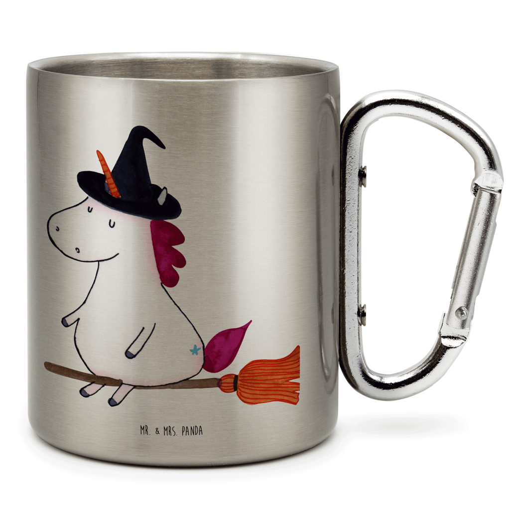 Edelstahlbecher Einhorn Hexe Edelstahltasse, Karabiner, Edelstahlbecher, Outdoor, Camping, Tasse, Becher, Einhorn, Einhörner, Einhorn Deko, Pegasus, Unicorn, Frau, Ehefrau, Hexe, Teufel, Engel, Verrückte, Freundin, Leben, Zicke
