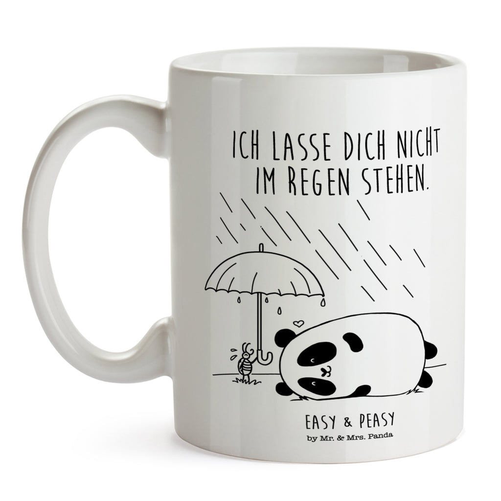 Tasse Easy & Peasy Freundschaft  Becher, Kaffeetasse, Kaffeebecher, Tee, Frühstück, Büro  
