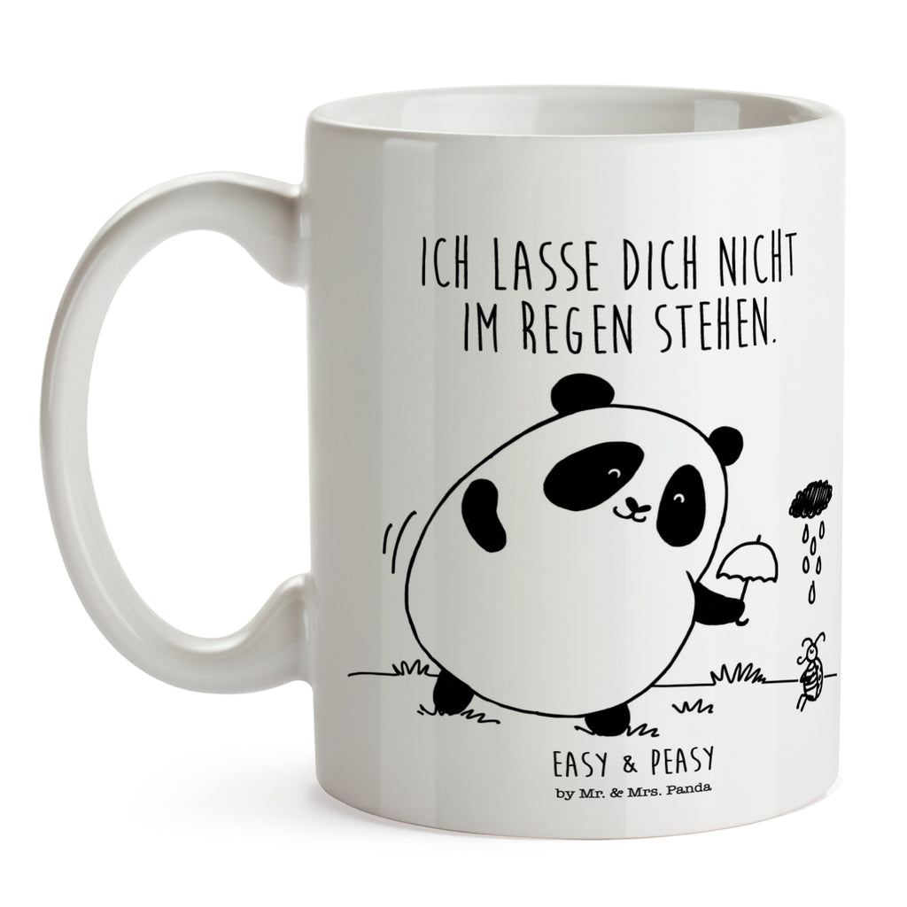 Tasse Easy & Peasy Zusammenhalt  Becher, Kaffeetasse, Kaffeebecher, Tee, Frühstück, Büro  