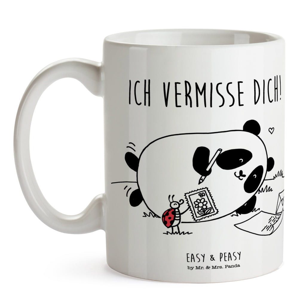 Tasse Easy & Peasy Vermissen  Becher, Kaffeetasse, Kaffeebecher, Tee, Frühstück, Büro  