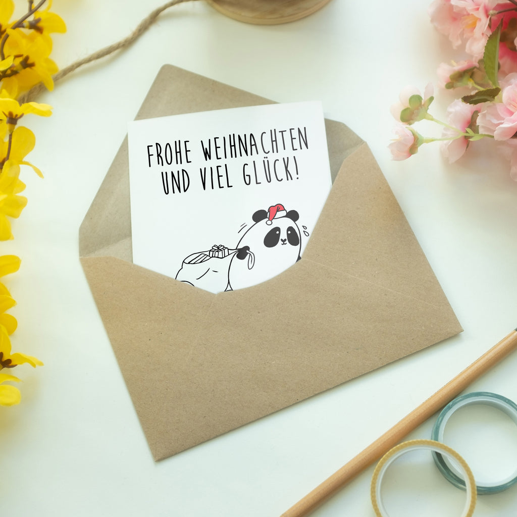 Grußkarte Easy & Peasy Frohe Weihnachten  Klappkarte, Einladungskarte, Glückwunschkarte, Hochzeitskarte, Geburtstagskarte, Karte  