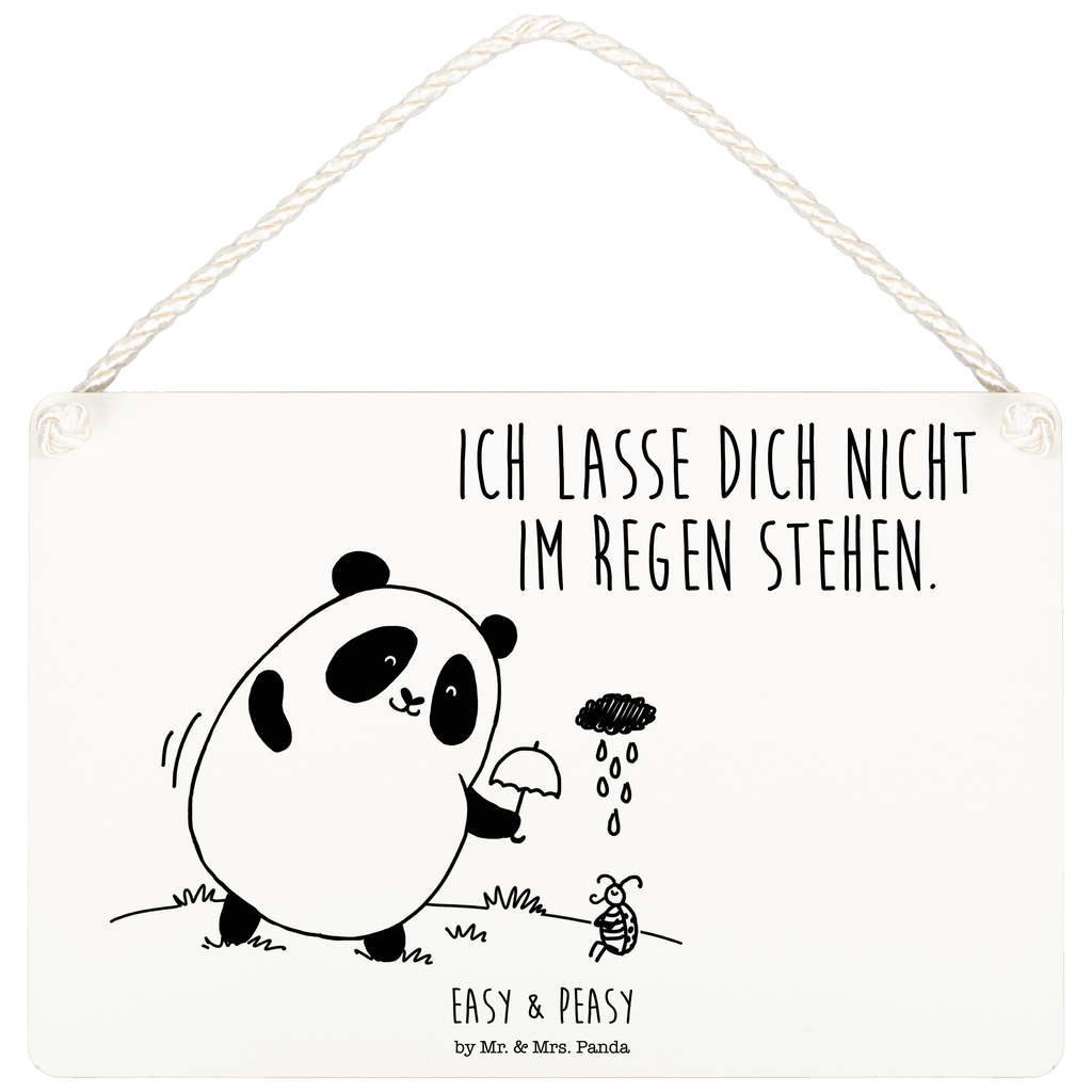 Deko Schild Easy & Peasy Zusammenhalt