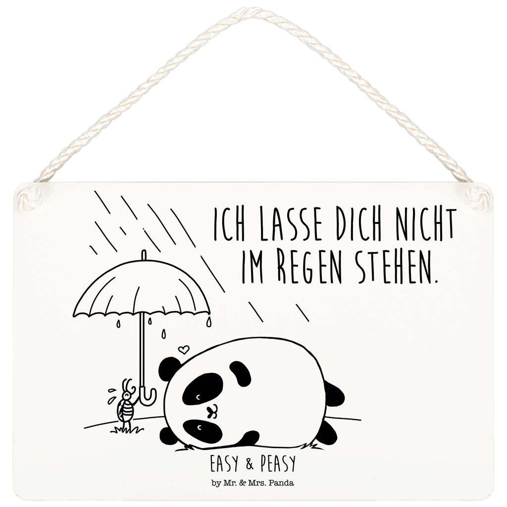Deko Schild Easy & Peasy Freundschaft