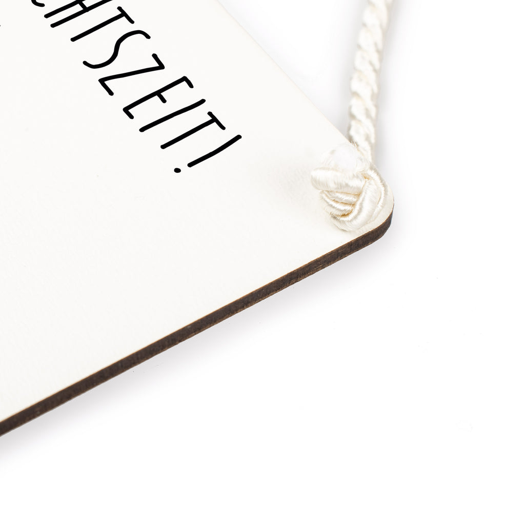 Deko Schild Easy & Peasy Weihnachtszeit