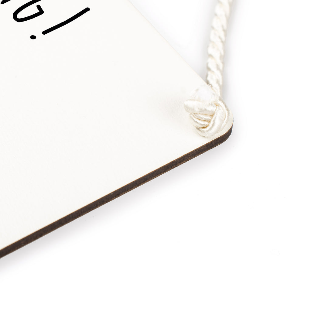 Deko Schild Easy & Peasy Gute Besserung