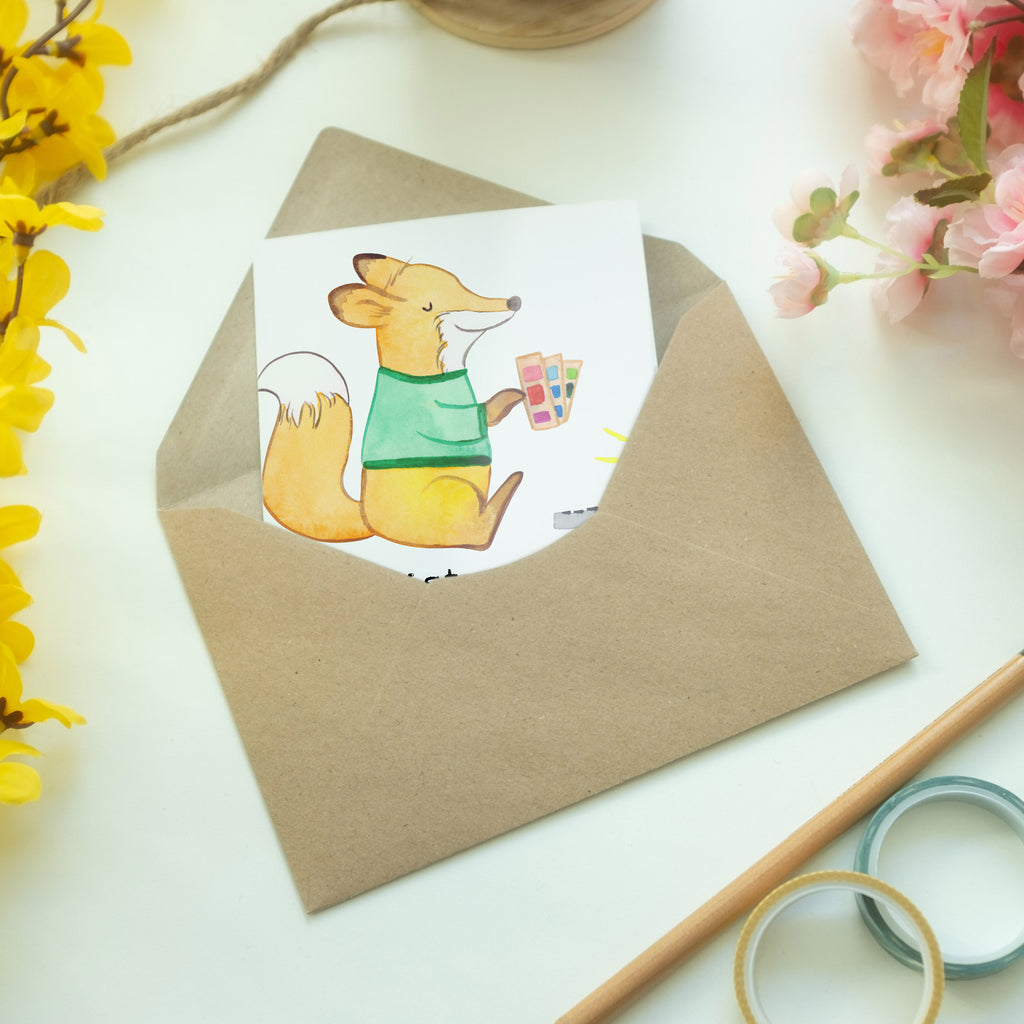 Grußkarte Mediengestalter mit Herz Klappkarte, Einladungskarte, Glückwunschkarte, Hochzeitskarte, Geburtstagskarte, Karte, Beruf, Ausbildung, Jubiläum, Abschied, Rente, Kollege, Kollegin, Geschenk, Schenken, Arbeitskollege, Mitarbeiter, Firma, Danke, Dankeschön, Grafiker, Designer, Mediengestalter, Grafikdesigner