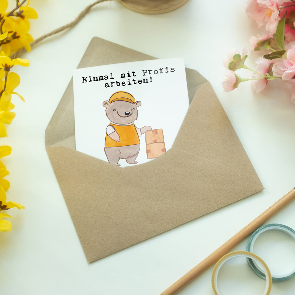 Grußkarte Lieferdienstmitarbeiter aus Leidenschaft Klappkarte, Einladungskarte, Glückwunschkarte, Hochzeitskarte, Geburtstagskarte, Karte, Beruf, Ausbildung, Jubiläum, Abschied, Rente, Kollege, Kollegin, Geschenk, Schenken, Arbeitskollege, Mitarbeiter, Firma, Danke, Dankeschön, Lieferdienstmitarbeiter, Pizzabäcker, Pizzabote, Pizzabringdienst, Lieferbringdienst