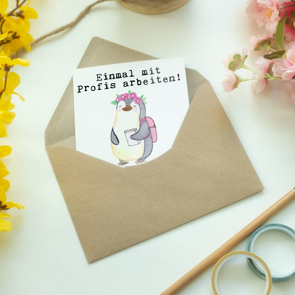 Grußkarte Studentin aus Leidenschaft Klappkarte, Einladungskarte, Glückwunschkarte, Hochzeitskarte, Geburtstagskarte, Karte, Beruf, Ausbildung, Jubiläum, Abschied, Rente, Kollege, Kollegin, Geschenk, Schenken, Arbeitskollege, Mitarbeiter, Firma, Danke, Dankeschön