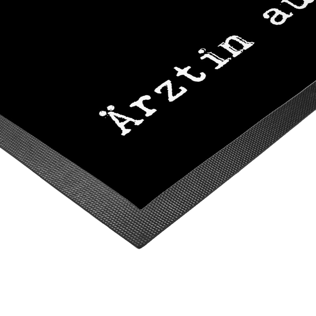 Fußmatte Ärztin aus Leidenschaft Ärztin, Hausärztin, Medizinerin, Doktorin, Medizinstudium, Doktortitel, Arztpraxis,  Türvorleger, Schmutzmatte, Fußabtreter, Matte, Schmutzfänger, Fußabstreifer, Schmutzfangmatte, Türmatte, Motivfußmatte,  Haustürmatte, Vorleger  Beruf, Ausbildung, Jubiläum, Abschied, Rente, Kollege, Kollegin, Geschenk, Schenken, Arbeitskollege, Mitarbeiter, Firma, Danke, Dankeschön