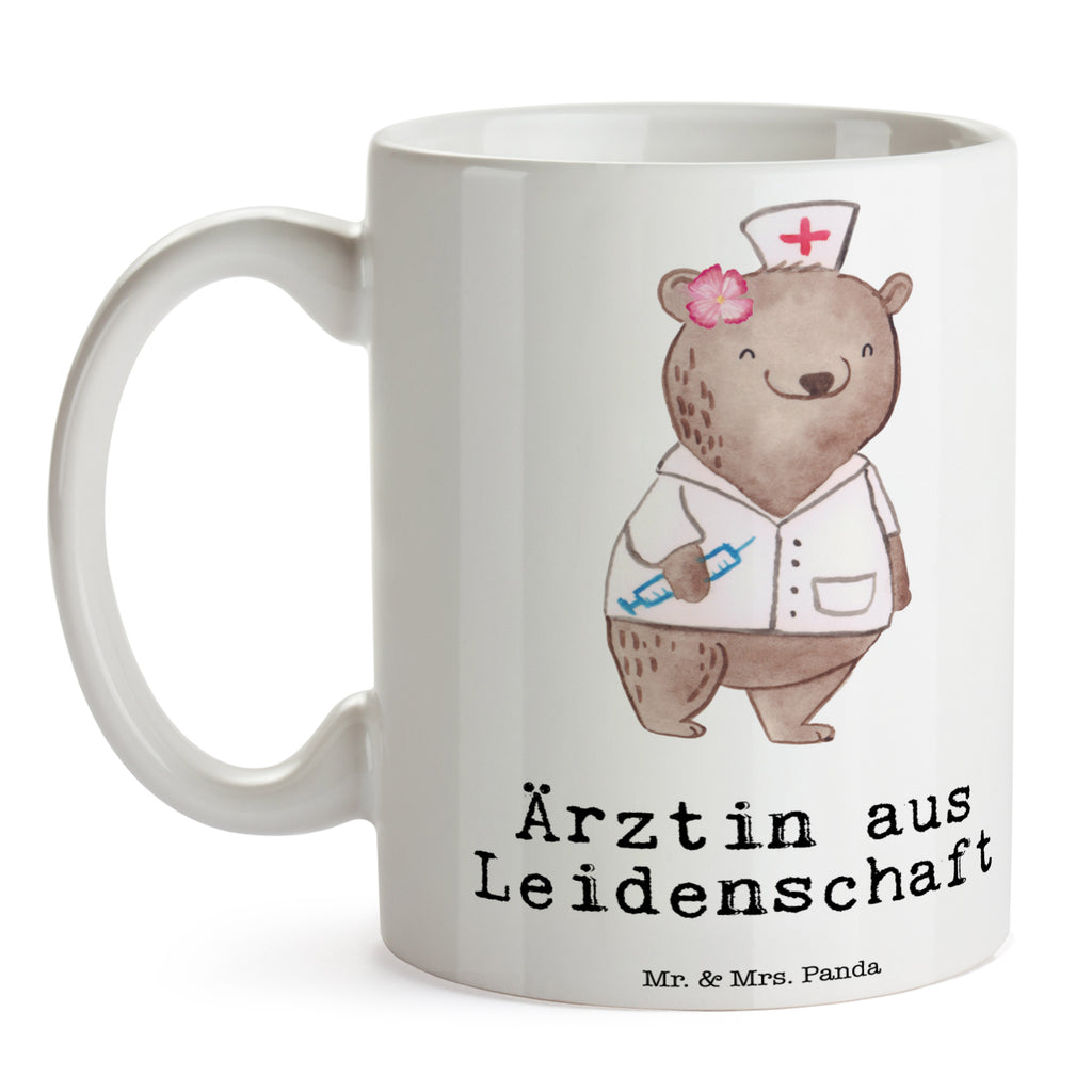 Tasse Ärztin aus Leidenschaft Ärztin, Hausärztin, Medizinerin, Doktorin, Medizinstudium, Doktortitel, Arztpraxis,  Becher, Kaffeetasse, Kaffeebecher, Tee, Frühstück, Büro  Beruf, Ausbildung, Jubiläum, Abschied, Rente, Kollege, Kollegin, Geschenk, Schenken, Arbeitskollege, Mitarbeiter, Firma, Danke, Dankeschön