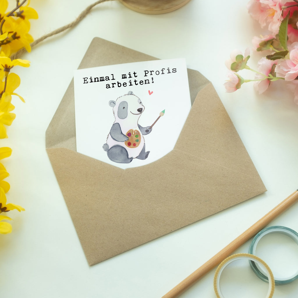 Grußkarte Restaurator aus Leidenschaft Klappkarte, Einladungskarte, Glückwunschkarte, Hochzeitskarte, Geburtstagskarte, Karte, Beruf, Ausbildung, Jubiläum, Abschied, Rente, Kollege, Kollegin, Geschenk, Schenken, Arbeitskollege, Mitarbeiter, Firma, Danke, Dankeschön