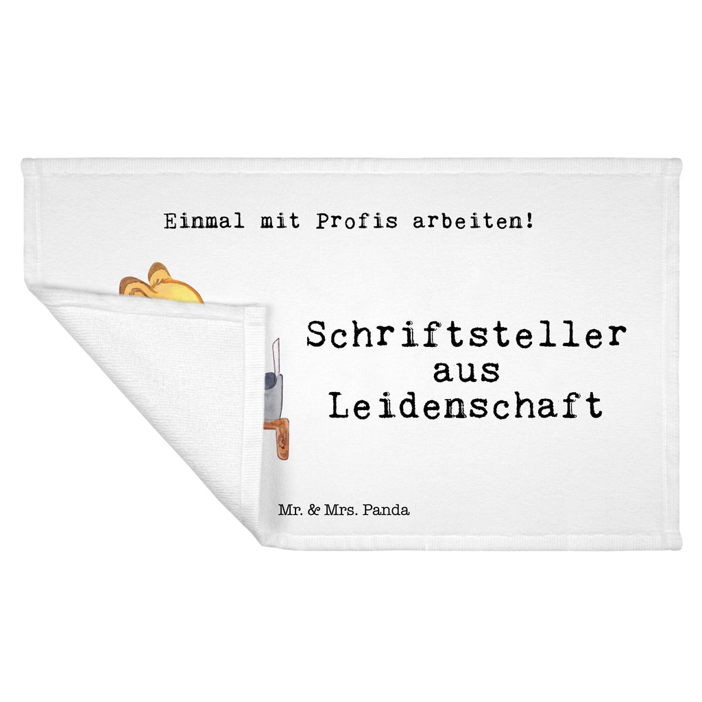 Gäste Handtuch Schriftsteller aus Leidenschaft Gästetuch, Reisehandtuch, Sport Handtuch, Frottier, Kinder Handtuch, Beruf, Ausbildung, Jubiläum, Abschied, Rente, Kollege, Kollegin, Geschenk, Schenken, Arbeitskollege, Mitarbeiter, Firma, Danke, Dankeschön, Autor, Buchveröffentlichung, Schriftsteller, Verlag, Geschichtenschreiber, Hobbyautor