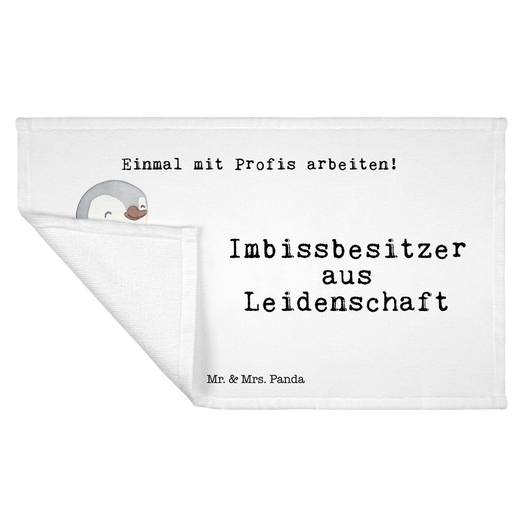Gäste Handtuch Imbissbesitzer aus Leidenschaft Gästetuch, Reisehandtuch, Sport Handtuch, Frottier, Kinder Handtuch, Beruf, Ausbildung, Jubiläum, Abschied, Rente, Kollege, Kollegin, Geschenk, Schenken, Arbeitskollege, Mitarbeiter, Firma, Danke, Dankeschön, Imbissbesitzer, Imbissverkäufer, Pommesverkäufer, Pommesliebe