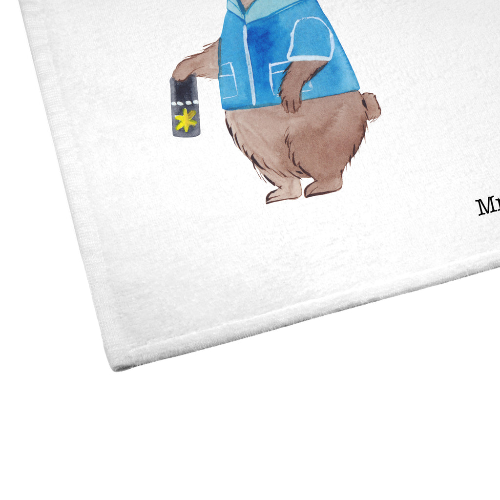 Gäste Handtuch Polizeivollzugsbeamter aus Leidenschaft Gästetuch, Reisehandtuch, Sport Handtuch, Frottier, Kinder Handtuch, Beruf, Ausbildung, Jubiläum, Abschied, Rente, Kollege, Kollegin, Geschenk, Schenken, Arbeitskollege, Mitarbeiter, Firma, Danke, Dankeschön, Polizeivollzugsbeamter, Polizist, Polizei