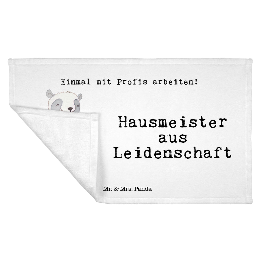 Gäste Handtuch Hausmeister aus Leidenschaft Gästetuch, Reisehandtuch, Sport Handtuch, Frottier, Kinder Handtuch, Beruf, Ausbildung, Jubiläum, Abschied, Rente, Kollege, Kollegin, Geschenk, Schenken, Arbeitskollege, Mitarbeiter, Firma, Danke, Dankeschön, Hausmeister, Concierge, Hausverwalter, Facility Manager