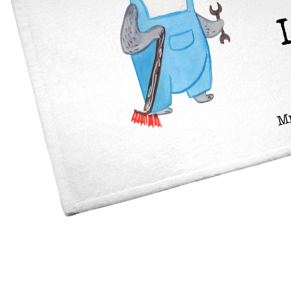 Gäste Handtuch Hausmeister aus Leidenschaft Gästetuch, Reisehandtuch, Sport Handtuch, Frottier, Kinder Handtuch, Beruf, Ausbildung, Jubiläum, Abschied, Rente, Kollege, Kollegin, Geschenk, Schenken, Arbeitskollege, Mitarbeiter, Firma, Danke, Dankeschön, Hausmeister, Concierge, Hausverwalter, Facility Manager