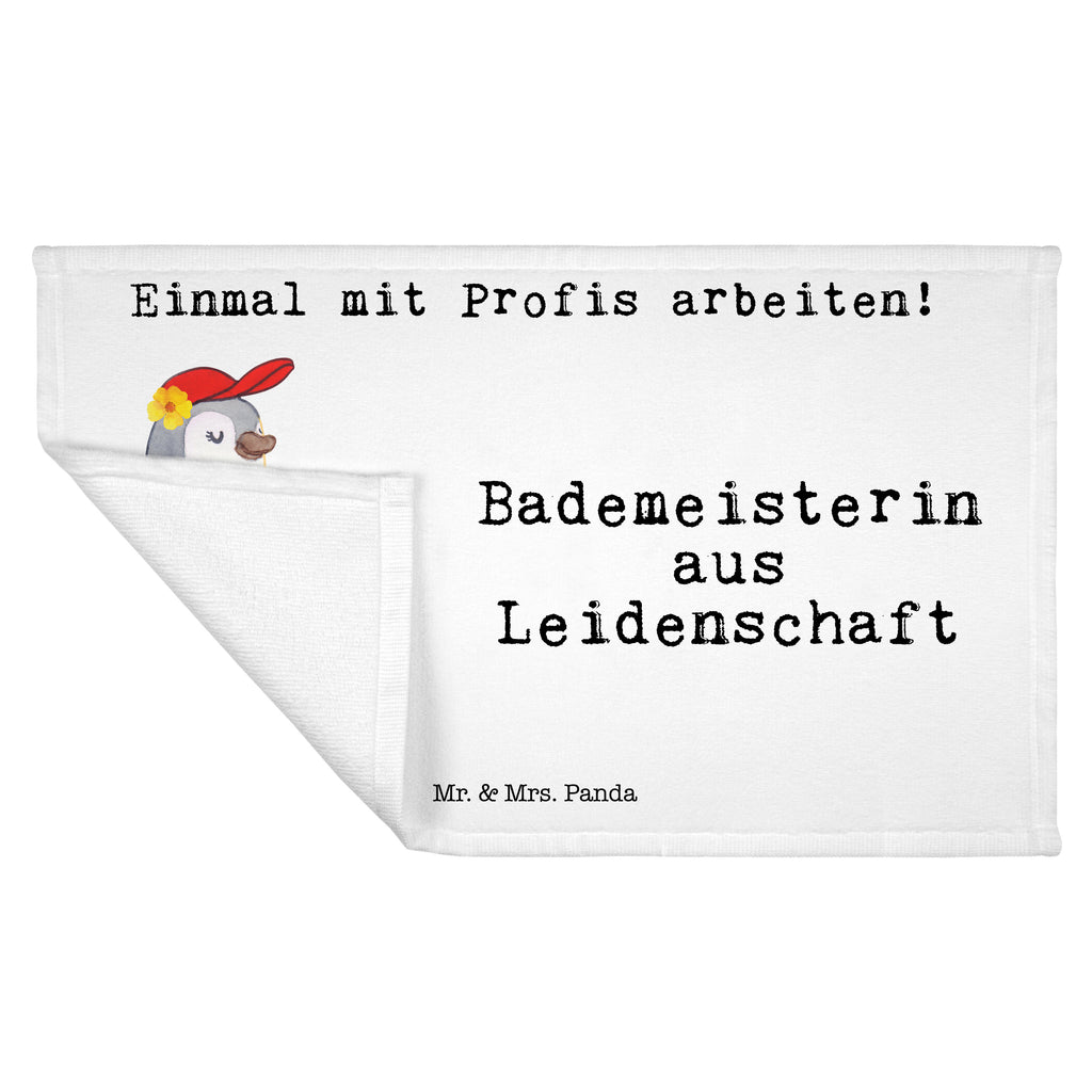 Gäste Handtuch Bademeisterin aus Leidenschaft Gästetuch, Reisehandtuch, Sport Handtuch, Frottier, Kinder Handtuch, Beruf, Ausbildung, Jubiläum, Abschied, Rente, Kollege, Kollegin, Geschenk, Schenken, Arbeitskollege, Mitarbeiter, Firma, Danke, Dankeschön, Bademeisterin, Rettungsschwimmerin, Schwimmmeisterin, Schwimmbad, Freibad, Badeanstalt, Schwimmverein, Schwimmschule
