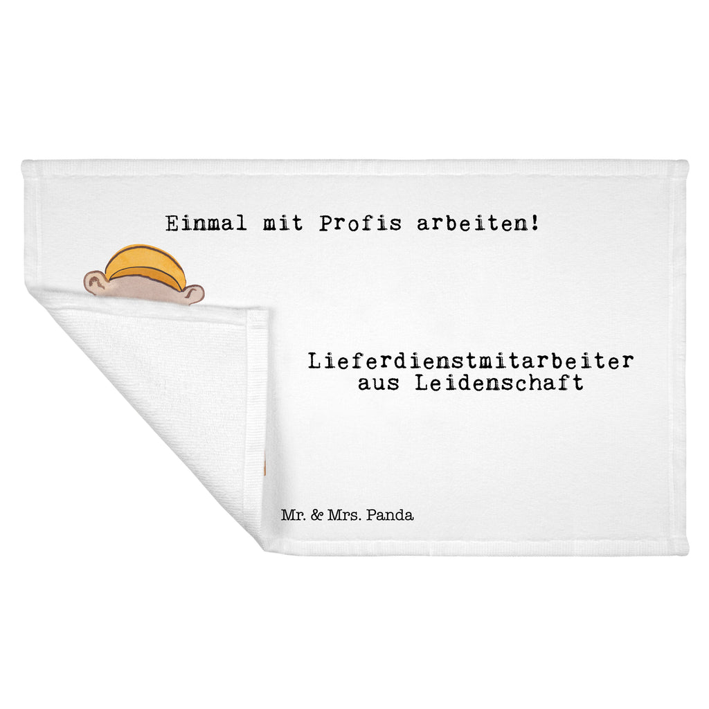 Gäste Handtuch Lieferdienstmitarbeiter aus Leidenschaft Gästetuch, Reisehandtuch, Sport Handtuch, Frottier, Kinder Handtuch, Beruf, Ausbildung, Jubiläum, Abschied, Rente, Kollege, Kollegin, Geschenk, Schenken, Arbeitskollege, Mitarbeiter, Firma, Danke, Dankeschön, Lieferdienstmitarbeiter, Pizzabäcker, Pizzabote, Pizzabringdienst, Lieferbringdienst