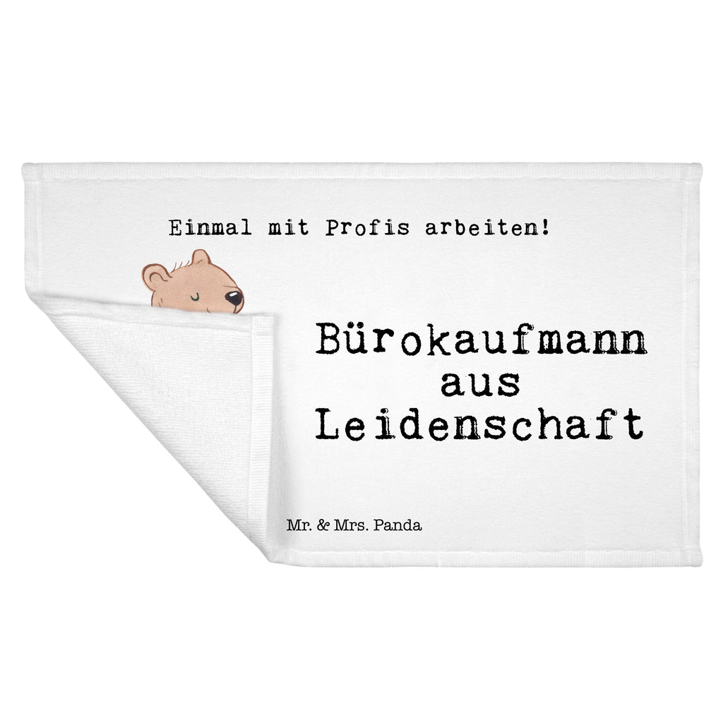 Gäste Handtuch Bürokaufmann aus Leidenschaft Gästetuch, Reisehandtuch, Sport Handtuch, Frottier, Kinder Handtuch, Beruf, Ausbildung, Jubiläum, Abschied, Rente, Kollege, Kollegin, Geschenk, Schenken, Arbeitskollege, Mitarbeiter, Firma, Danke, Dankeschön, Bürokaufmann, Kaufmann für Büromanagement