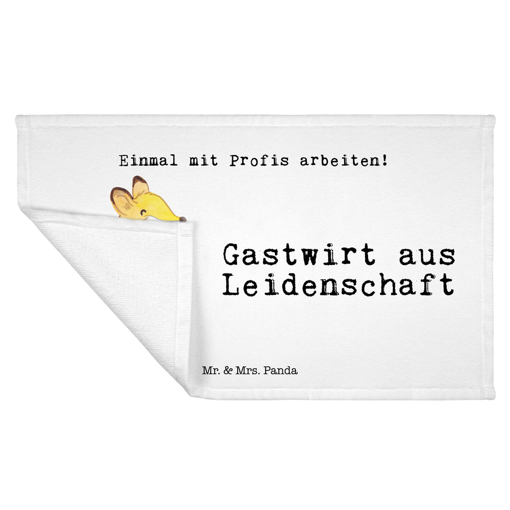 Gäste Handtuch Gastwirt aus Leidenschaft Gästetuch, Reisehandtuch, Sport Handtuch, Frottier, Kinder Handtuch, Beruf, Ausbildung, Jubiläum, Abschied, Rente, Kollege, Kollegin, Geschenk, Schenken, Arbeitskollege, Mitarbeiter, Firma, Danke, Dankeschön, Kneipenwirt, Gastwirt, Gaststätte, Kneipe, Eröffnung, Barkeeper, Bartender, Rum, Bar