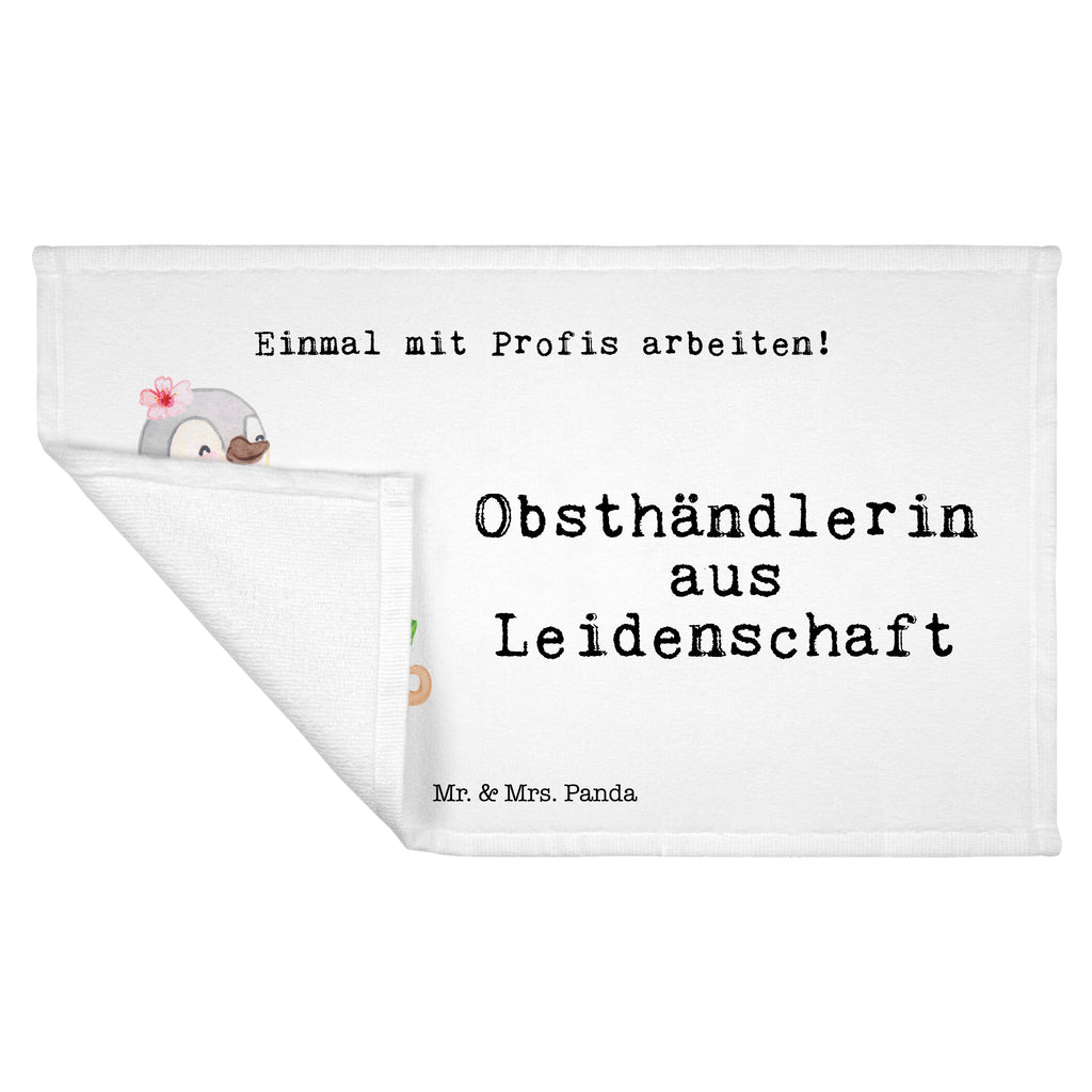 Gäste Handtuch Obsthändlerin aus Leidenschaft Gästetuch, Reisehandtuch, Sport Handtuch, Frottier, Kinder Handtuch, Beruf, Ausbildung, Jubiläum, Abschied, Rente, Kollege, Kollegin, Geschenk, Schenken, Arbeitskollege, Mitarbeiter, Firma, Danke, Dankeschön, Obsthändlerin, Obstverkäuferin, Wochenmarkthändlerin, Obstbäuerin, Obst- und Gemüsehändlerin, Obstplantage