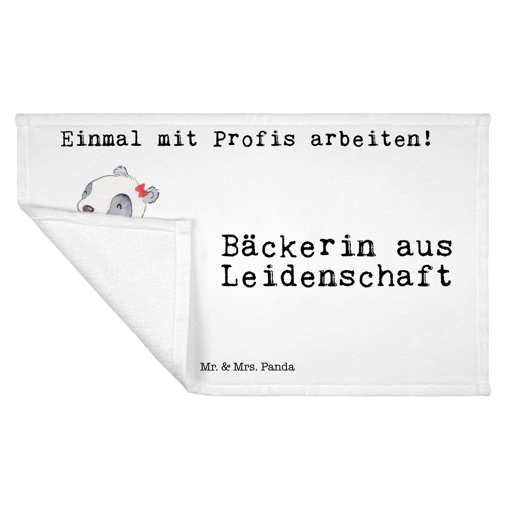 Gäste Handtuch Bäckerin aus Leidenschaft Gästetuch, Reisehandtuch, Sport Handtuch, Frottier, Kinder Handtuch, Beruf, Ausbildung, Jubiläum, Abschied, Rente, Kollege, Kollegin, Geschenk, Schenken, Arbeitskollege, Mitarbeiter, Firma, Danke, Dankeschön, Bäckerin, Konditorin, Brotbäckerin, Bäckerei, Backstube, Bäckerladen, Brotmanufaktur