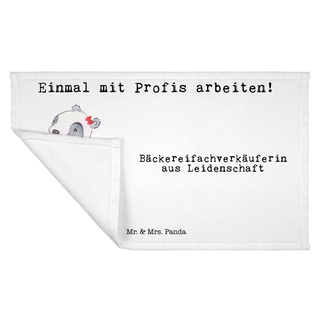 Gäste Handtuch Bäckereifachverkäuferin aus Leidenschaft Gästetuch, Reisehandtuch, Sport Handtuch, Frottier, Kinder Handtuch, Beruf, Ausbildung, Jubiläum, Abschied, Rente, Kollege, Kollegin, Geschenk, Schenken, Arbeitskollege, Mitarbeiter, Firma, Danke, Dankeschön, Bäckereifachverkäuferin, Backwarenverkäuferin, Bäckerei, Backstube, Bäckerladen, Brotmanufaktur