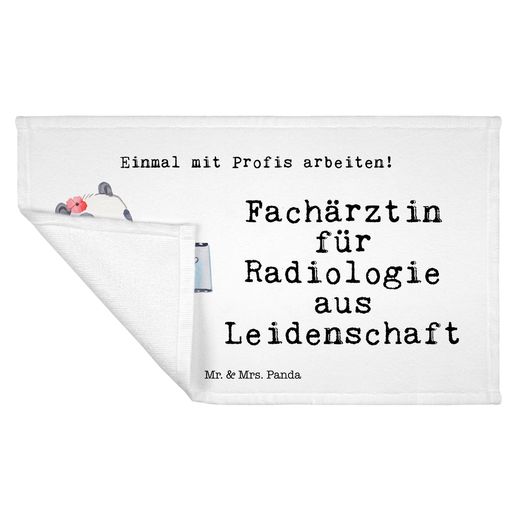 Gäste Handtuch Fachärztin für Radiologie aus Leidenschaft Gästetuch, Reisehandtuch, Sport Handtuch, Frottier, Kinder Handtuch, Beruf, Ausbildung, Jubiläum, Abschied, Rente, Kollege, Kollegin, Geschenk, Schenken, Arbeitskollege, Mitarbeiter, Firma, Danke, Dankeschön