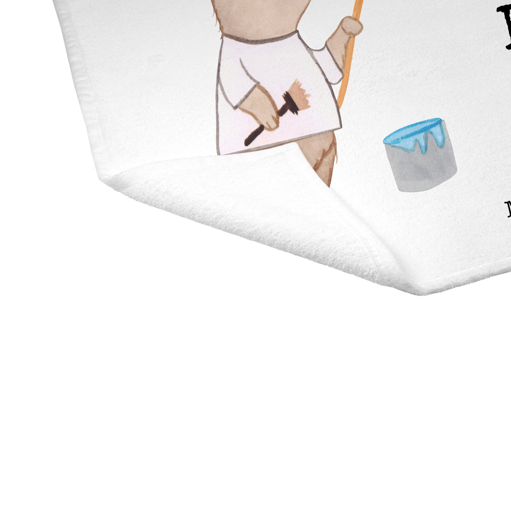 Gäste Handtuch Malerin aus Leidenschaft Gästetuch, Reisehandtuch, Sport Handtuch, Frottier, Kinder Handtuch, Beruf, Ausbildung, Jubiläum, Abschied, Rente, Kollege, Kollegin, Geschenk, Schenken, Arbeitskollege, Mitarbeiter, Firma, Danke, Dankeschön, Maler, Malermeisterin, Gesellenprüfung, Meisterprüfung, Malerbetrieb