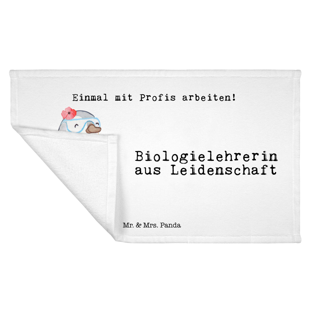 Gäste Handtuch Biologielehrerin aus Leidenschaft