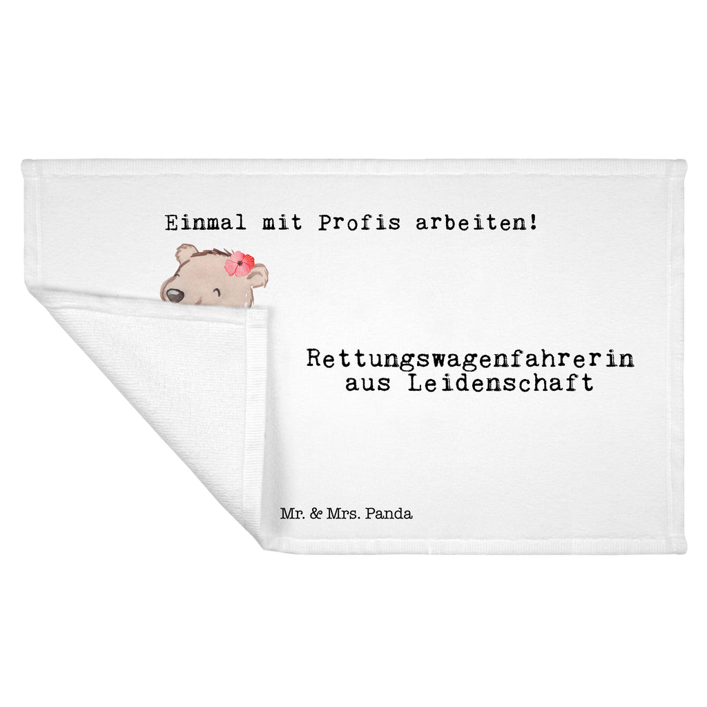 Gäste Handtuch Rettungswagenfahrerin aus Leidenschaft Gästetuch, Reisehandtuch, Sport Handtuch, Frottier, Kinder Handtuch, Beruf, Ausbildung, Jubiläum, Abschied, Rente, Kollege, Kollegin, Geschenk, Schenken, Arbeitskollege, Mitarbeiter, Firma, Danke, Dankeschön
