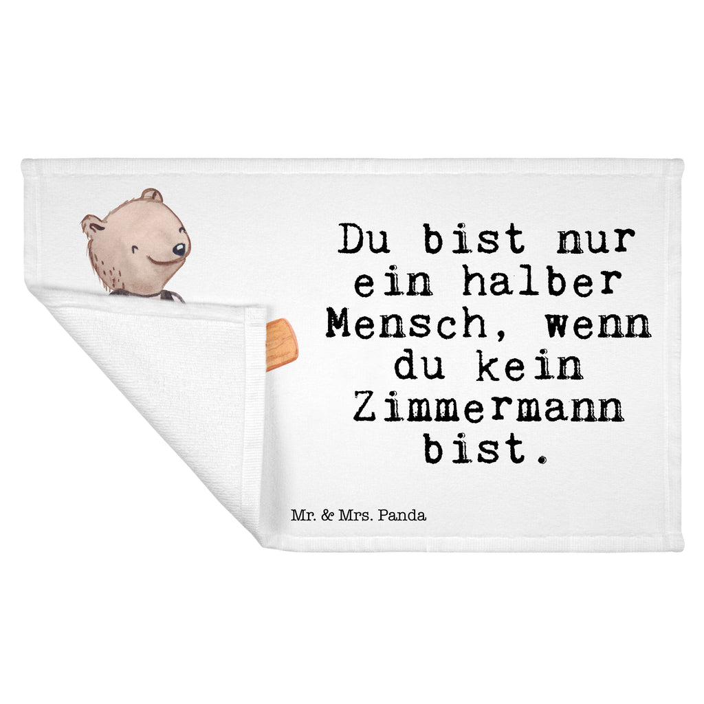 Gäste Handtuch Zimmermann mit Herz Gästetuch, Reisehandtuch, Sport Handtuch, Frottier, Kinder Handtuch, Beruf, Ausbildung, Jubiläum, Abschied, Rente, Kollege, Kollegin, Geschenk, Schenken, Arbeitskollege, Mitarbeiter, Firma, Danke, Dankeschön