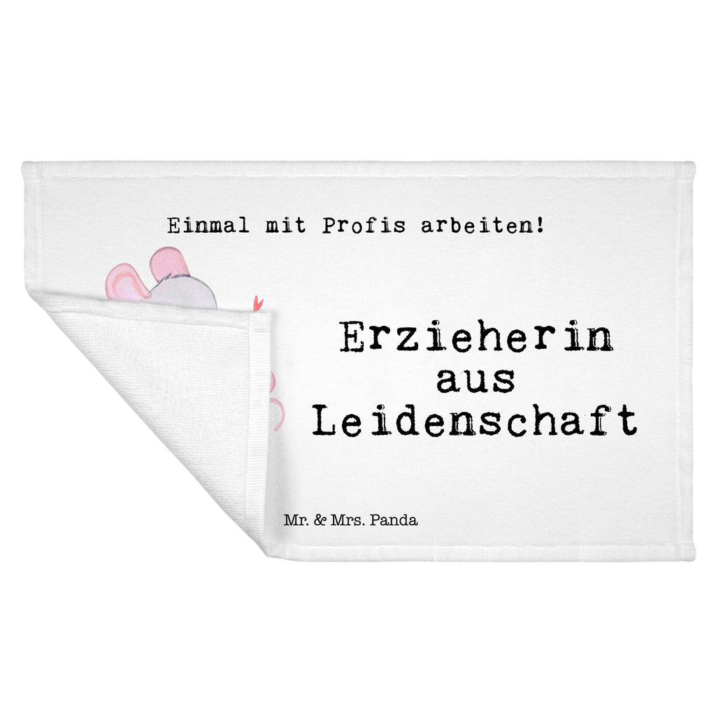 Gäste Handtuch Erzieherin aus Leidenschaft Gästetuch, Reisehandtuch, Sport Handtuch, Frottier, Kinder Handtuch, Beruf, Ausbildung, Jubiläum, Abschied, Rente, Kollege, Kollegin, Geschenk, Schenken, Arbeitskollege, Mitarbeiter, Firma, Danke, Dankeschön, Erzieherin, Kindergärtnerin, Pädagogin, Abschiedsgeschenke Kindergarten